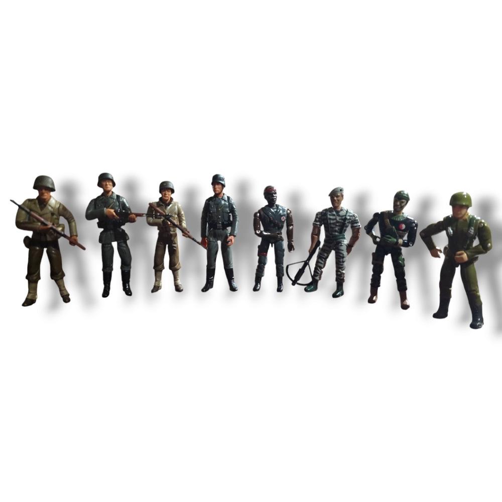 Soldier Figurines Set of 8